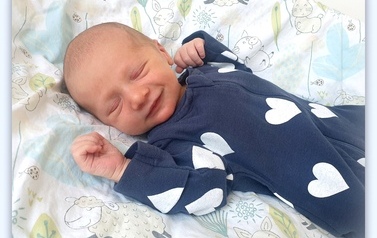 Franciszek Strzelczyk, syn Karoliny i Szymona, ur. 20.03.2026, godz.17:51