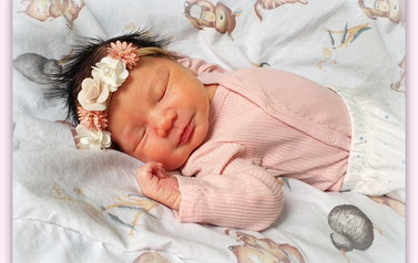 Maja Orzeł, c&oacute;rka Agaty i Daniela, ur.23.03.2026, godz.09:19